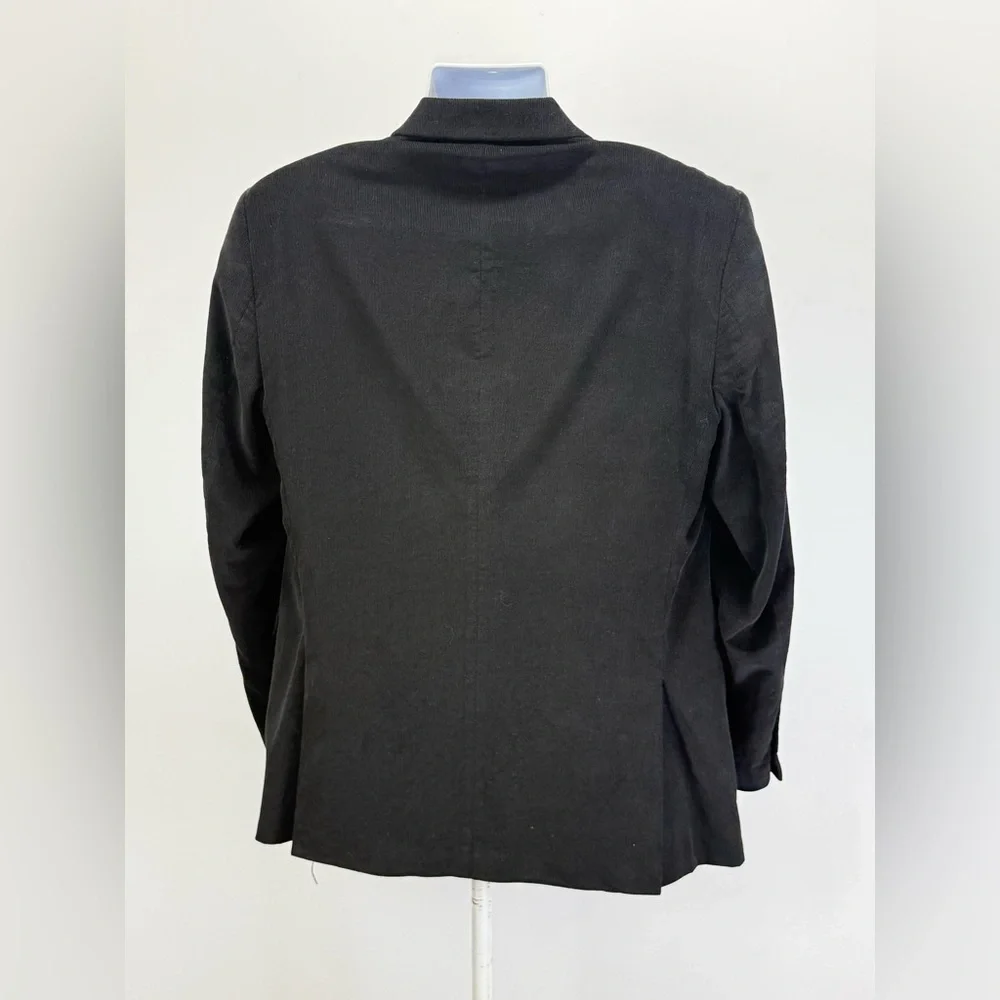 ADOLFO Men's Classic black corduroy blazer size 44R